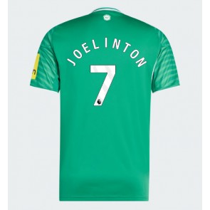Newcastle United Joelinton #7 Replica Away Stadium Shirt 2025-26 Short Sleeve